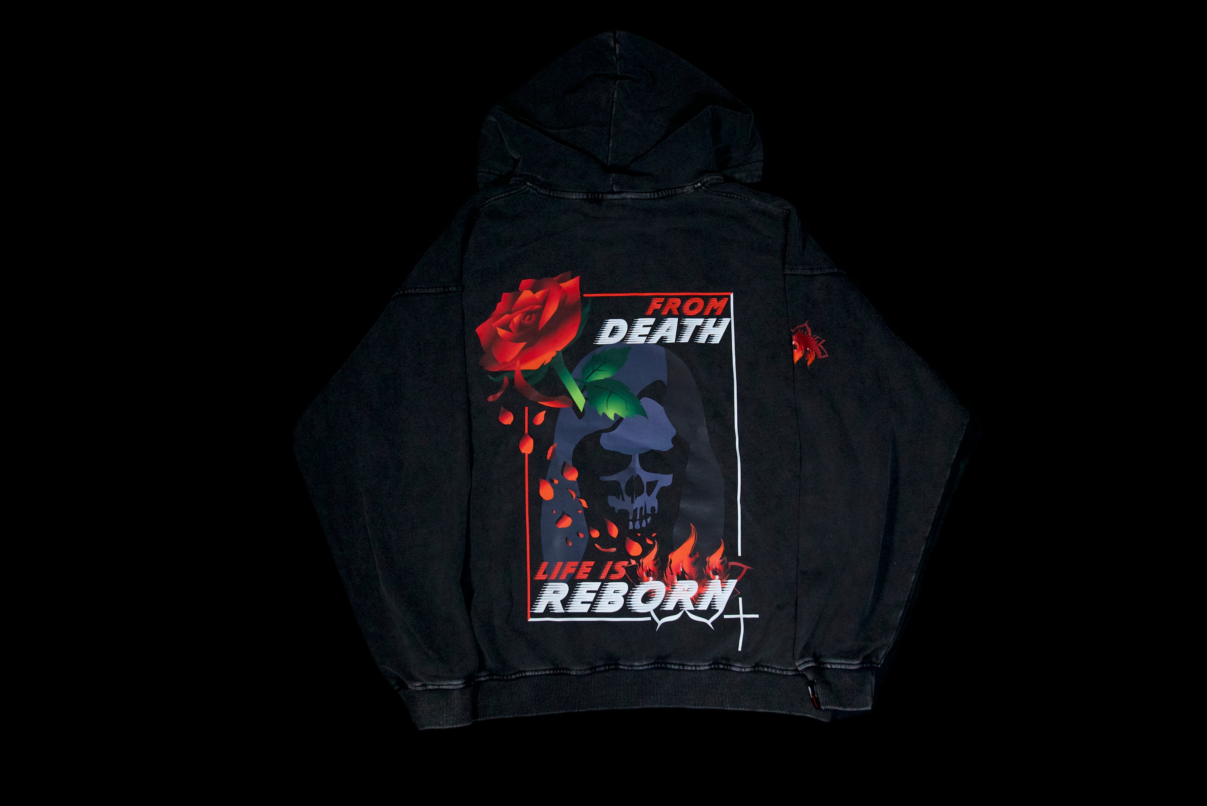 From Death Life Is Reborn Oversized Hoodie