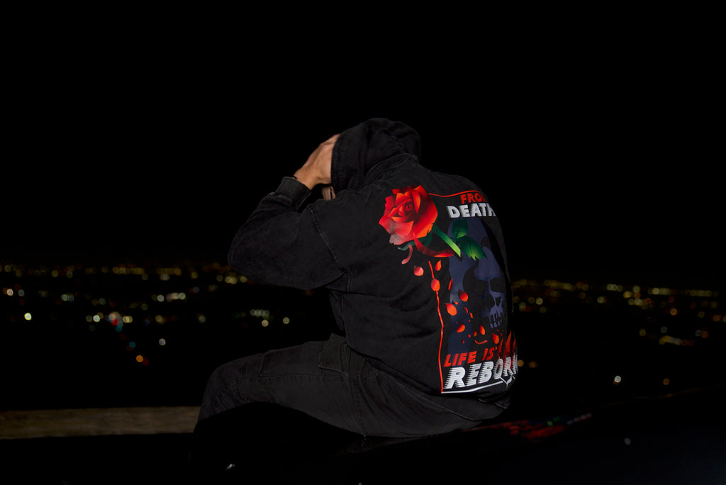 From Death Life Is Reborn Oversized Hoodie