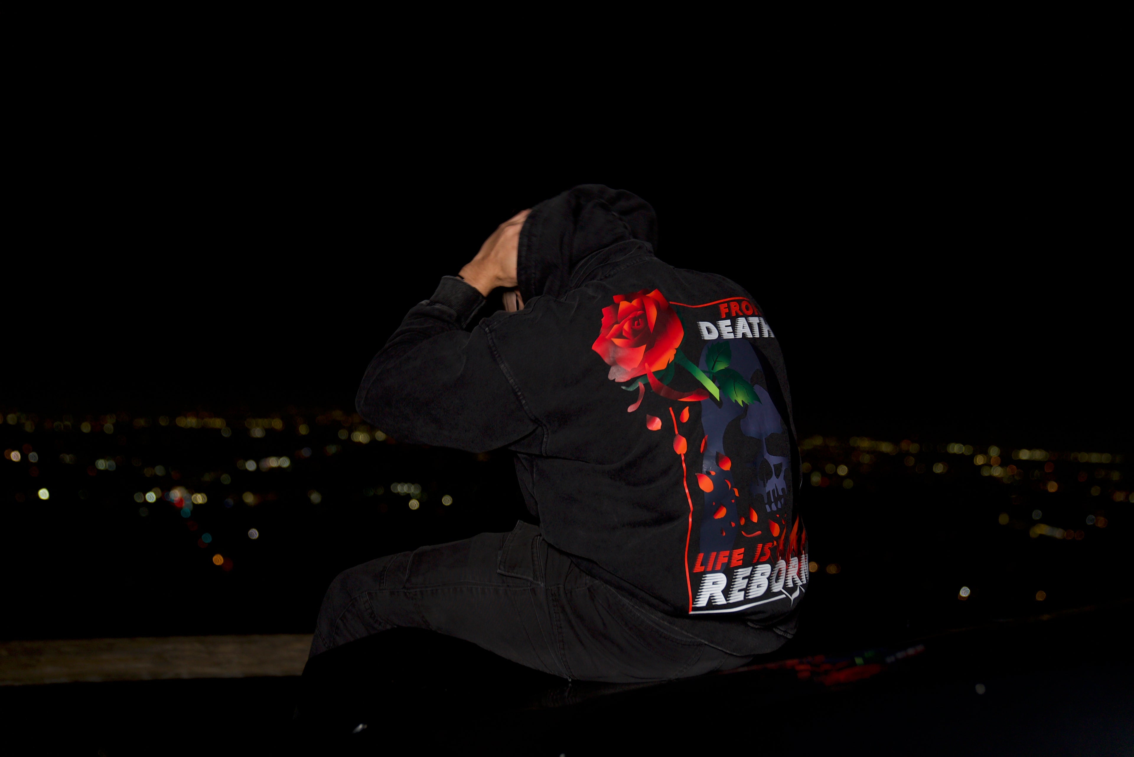From Death Life Is Reborn Oversized Hoodie