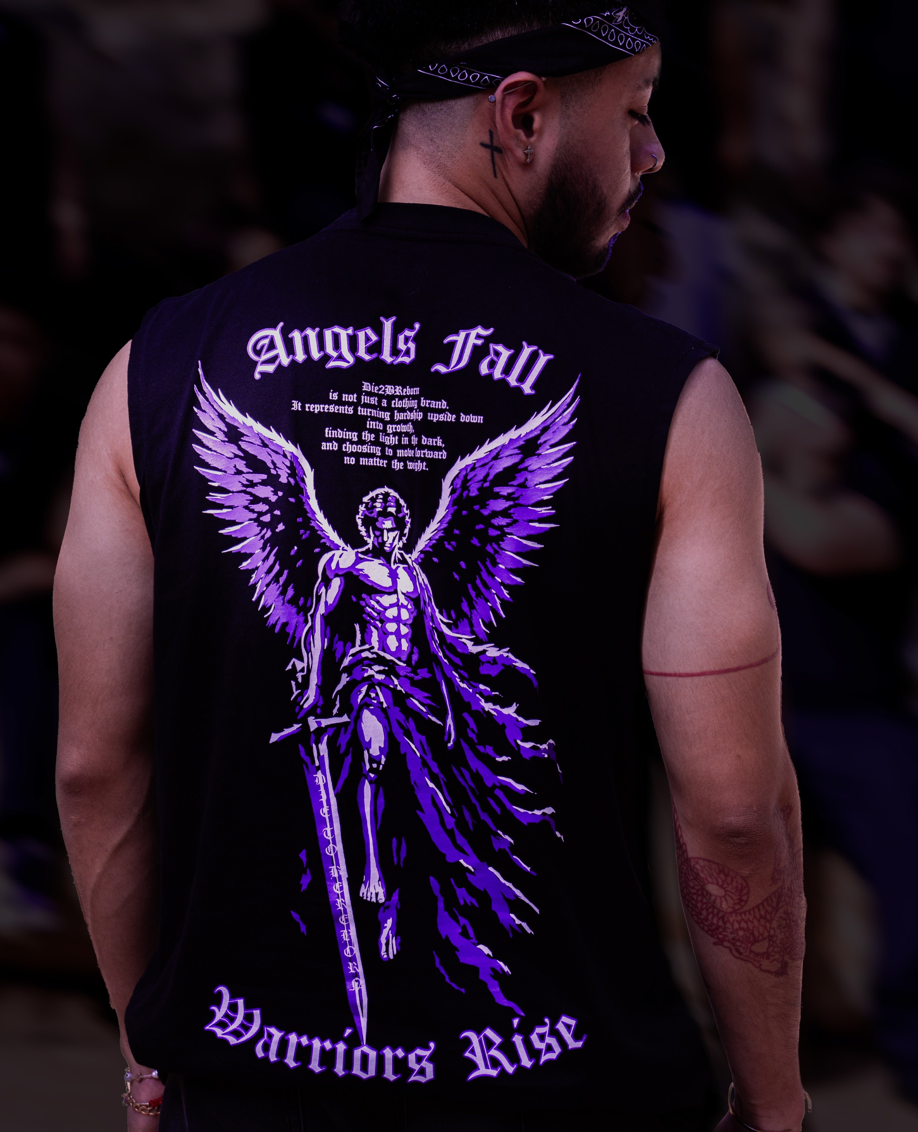 Angels Fall Sleeveless Tank Top